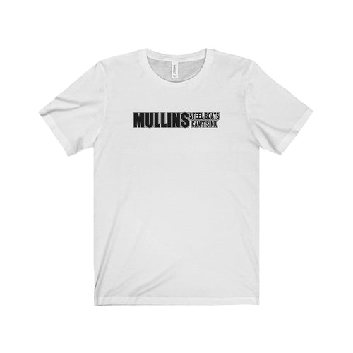 MULLINS Boats Unisex Jersey Short Sleeve Tee by Retro Boater