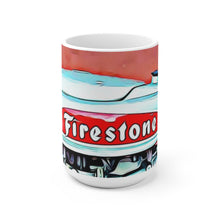 1950 Firestone outboard motor White Ceramic Mug
