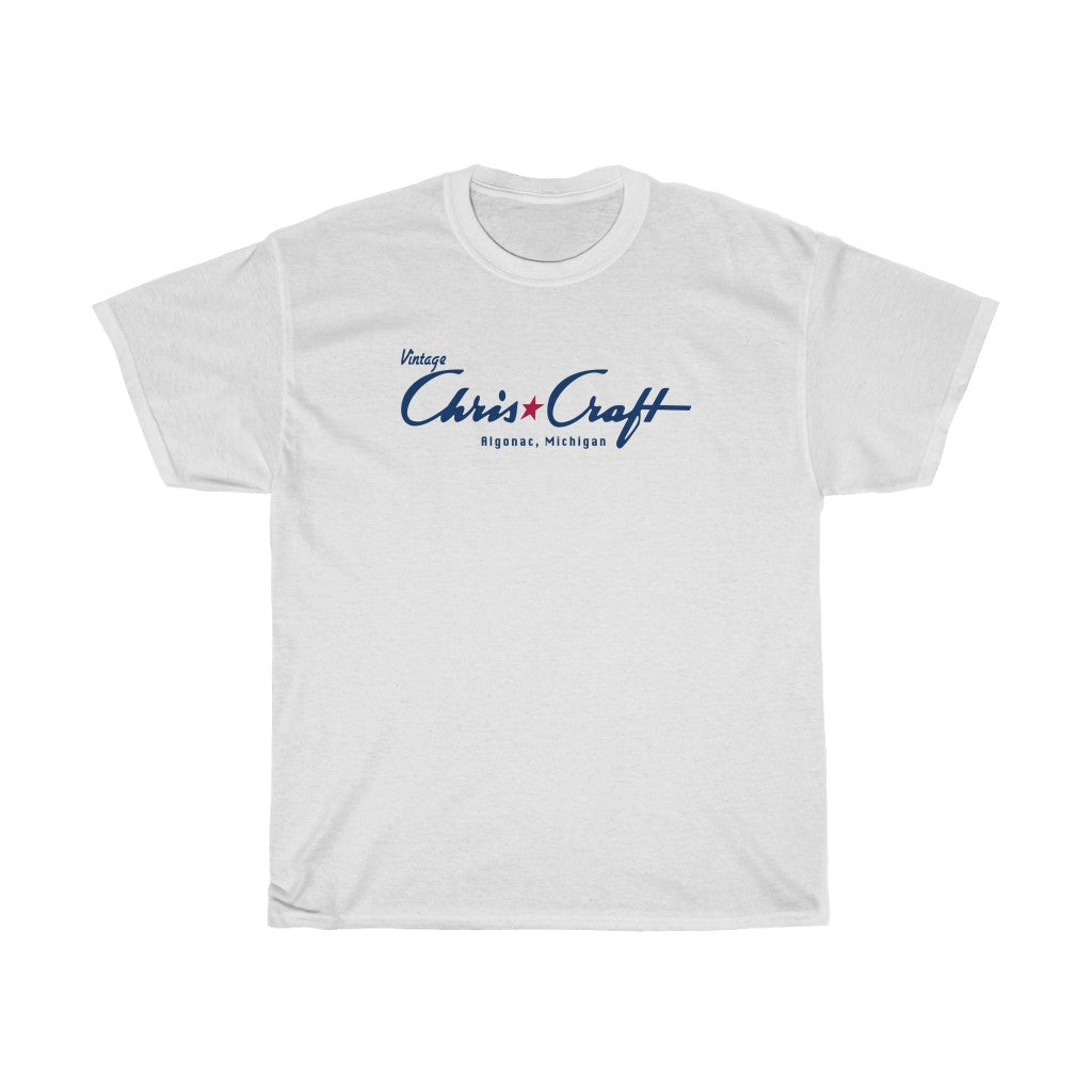 Vintage Chris Craft Algonac, Michigan Unisex Heavy Cotton Tee t-shirt Vintage Chris Craft Algonac, Michigan Unisex Heavy Cotton Tee t-shirt