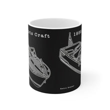 Vintage 1959 Chris Craft White Ceramic Mug by Retro Boater