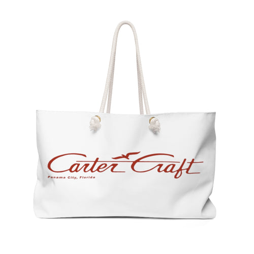 Vintage Carter Craft Boats Panama City FL Weekender Bag