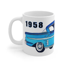 1958 Chevy Impala White Ceramic Mug by SpeedTiques