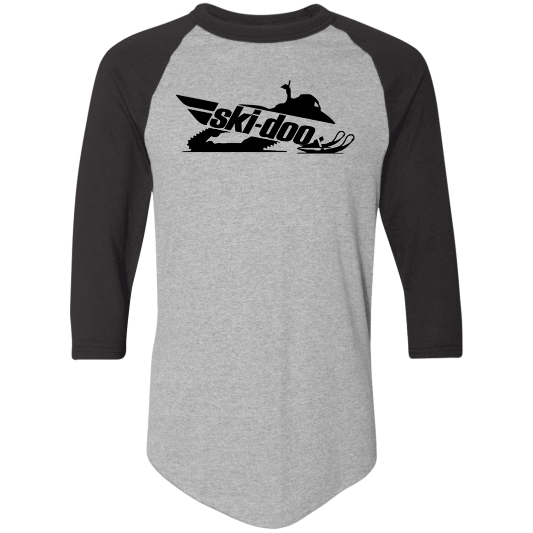 Vintage Ski-Doo Snowmobile Raglan Jersey