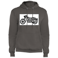 Vintage Triumph Motorcycle Core Fleece Pullover Hoodie