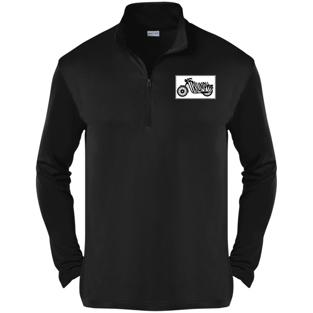 Classic Triumph Motorcycles Competitor 1/4-Zip Pullover