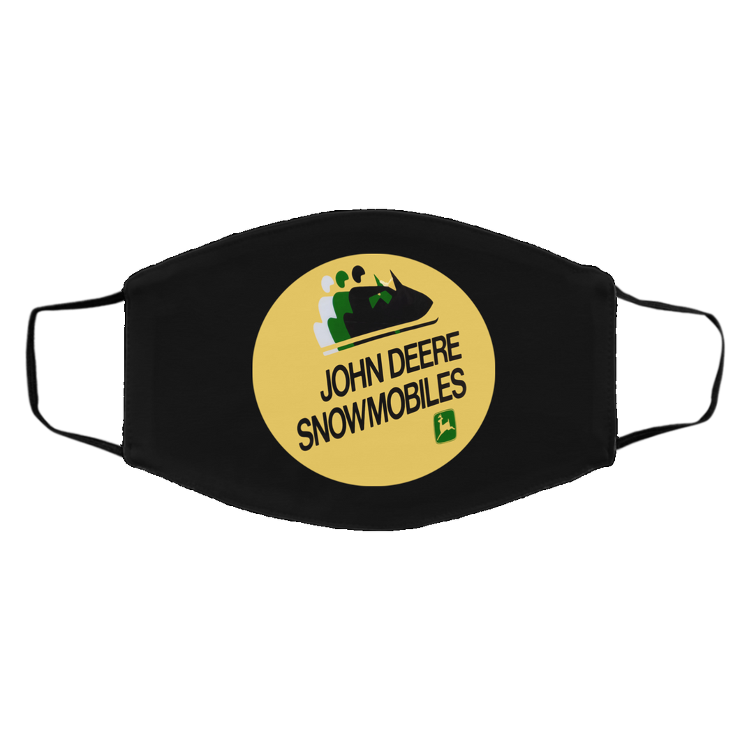 Vintage John Deere Snowmobiles Med/Lg Face Mask