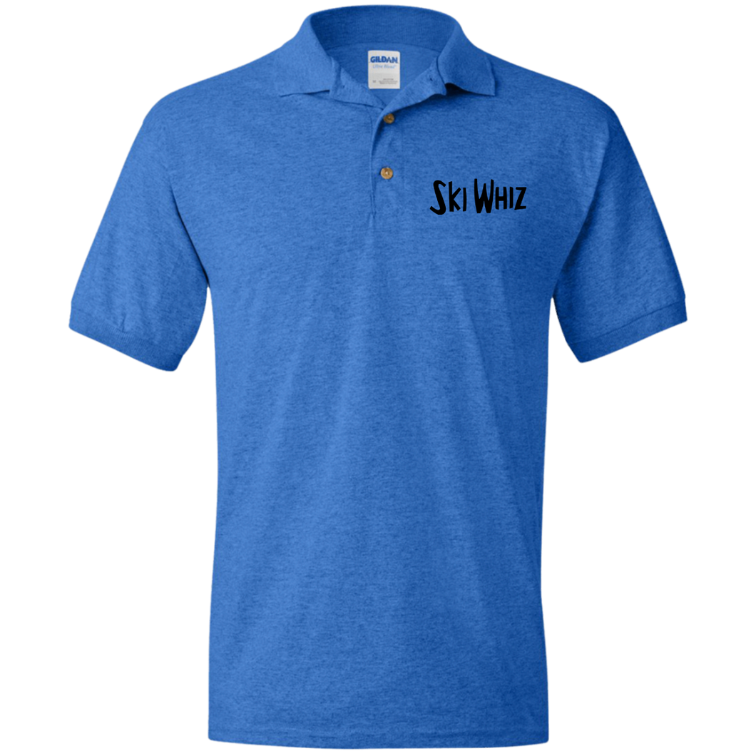 Vintage Ski Whiz Snowmobiles Jersey Polo Shirt