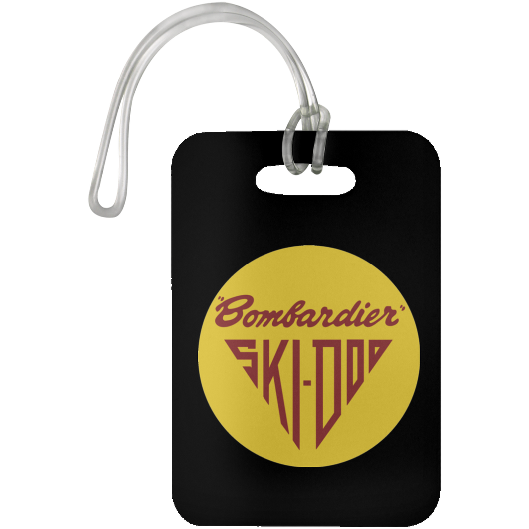 Vintage Ski-Doo Bombadier Logo Luggage Bag Tag