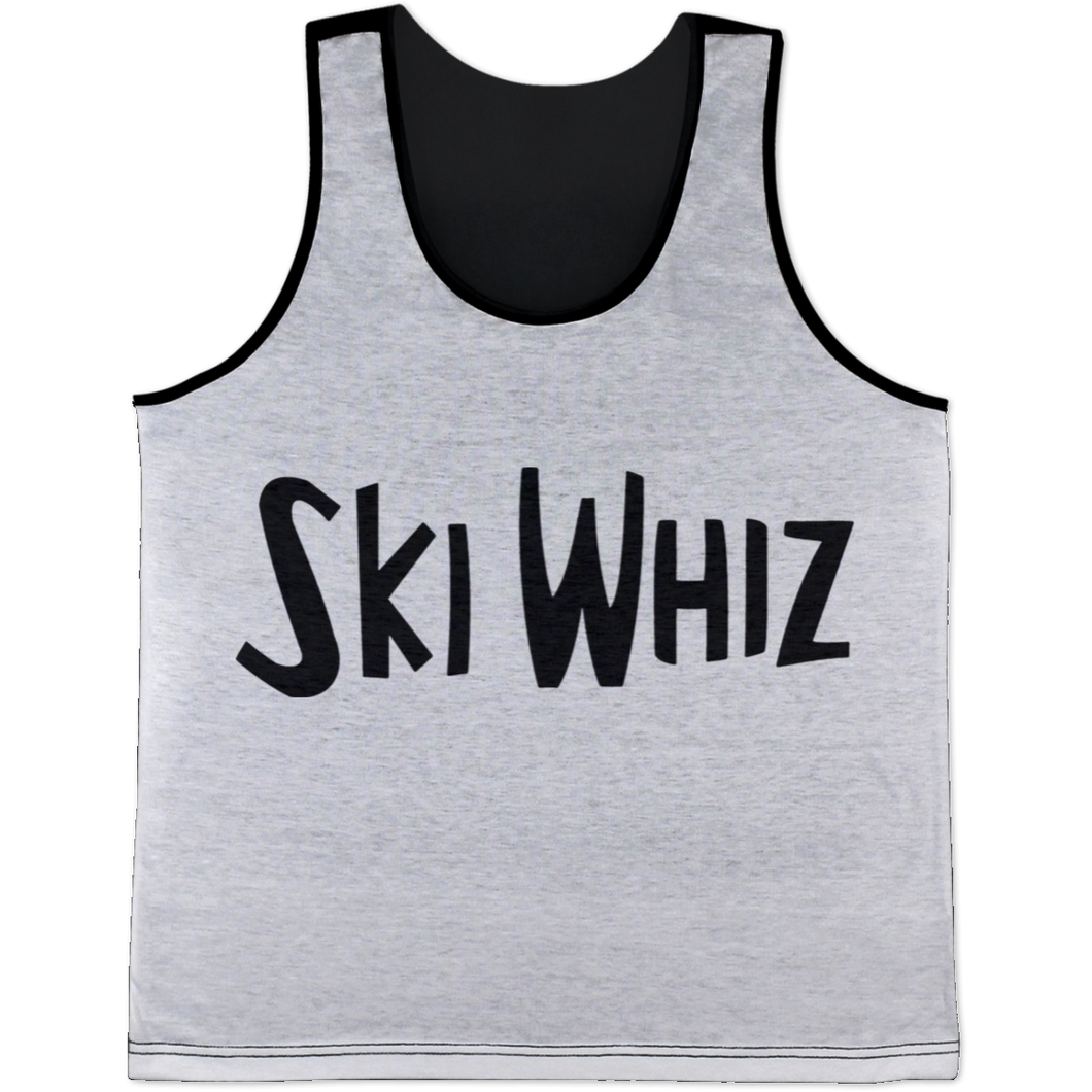 Vintage Ski Whiz Snowmobiles All Over Print Tank Top