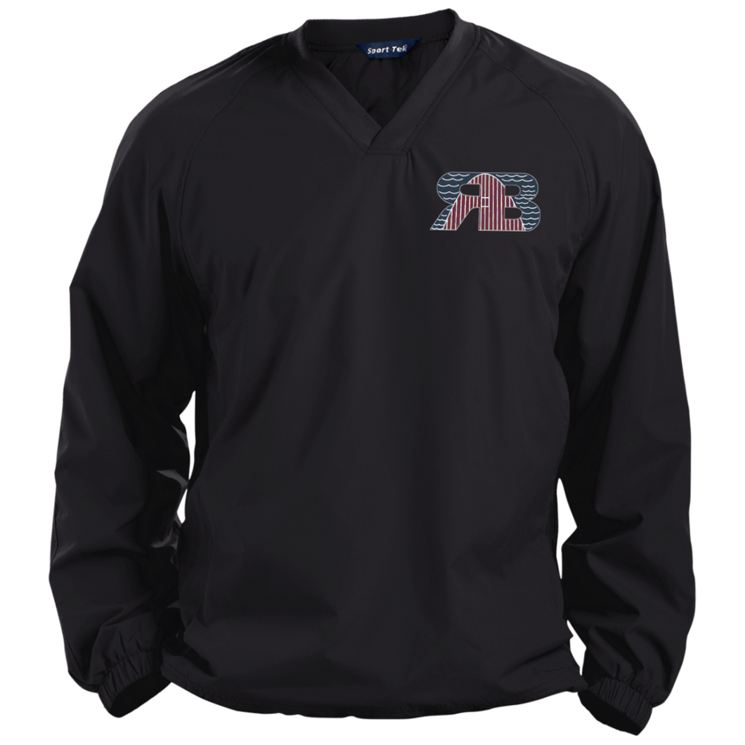 JST72 Sport-Tek Pullover V-Neck Windshirt
