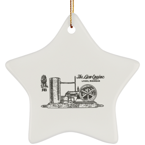 Lionel Engine Co. by Retro Boater SUBORNS Ceramic Star Ornament