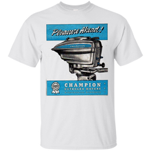 Champion Outboard Engines by Retro Boater G200 Gildan Ultra Cotton T-Shirt