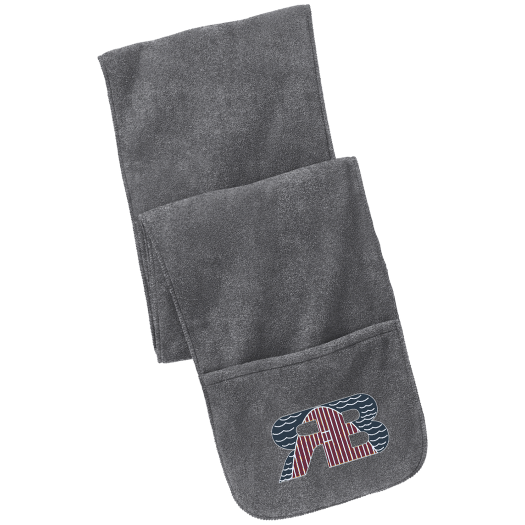FS06 Port Authority Fleece Scarf with Pockets