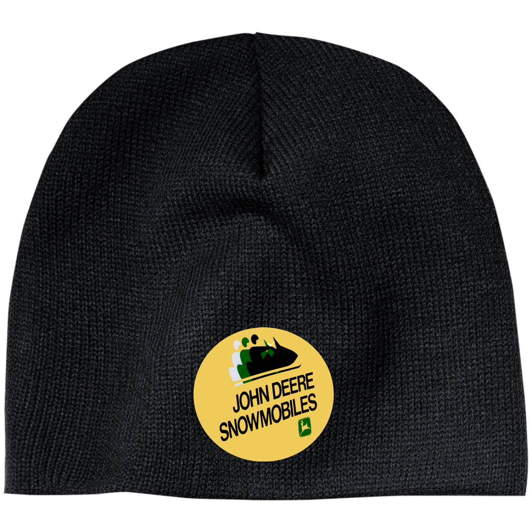 Vintage John Deere Snowmobiles 100% Acrylic Beanie