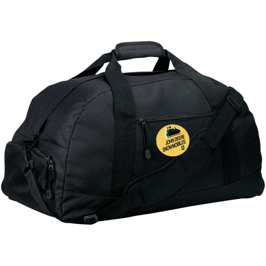 Vintage John Deere Snowmobiles Basic Large-Sized Duffel Bag