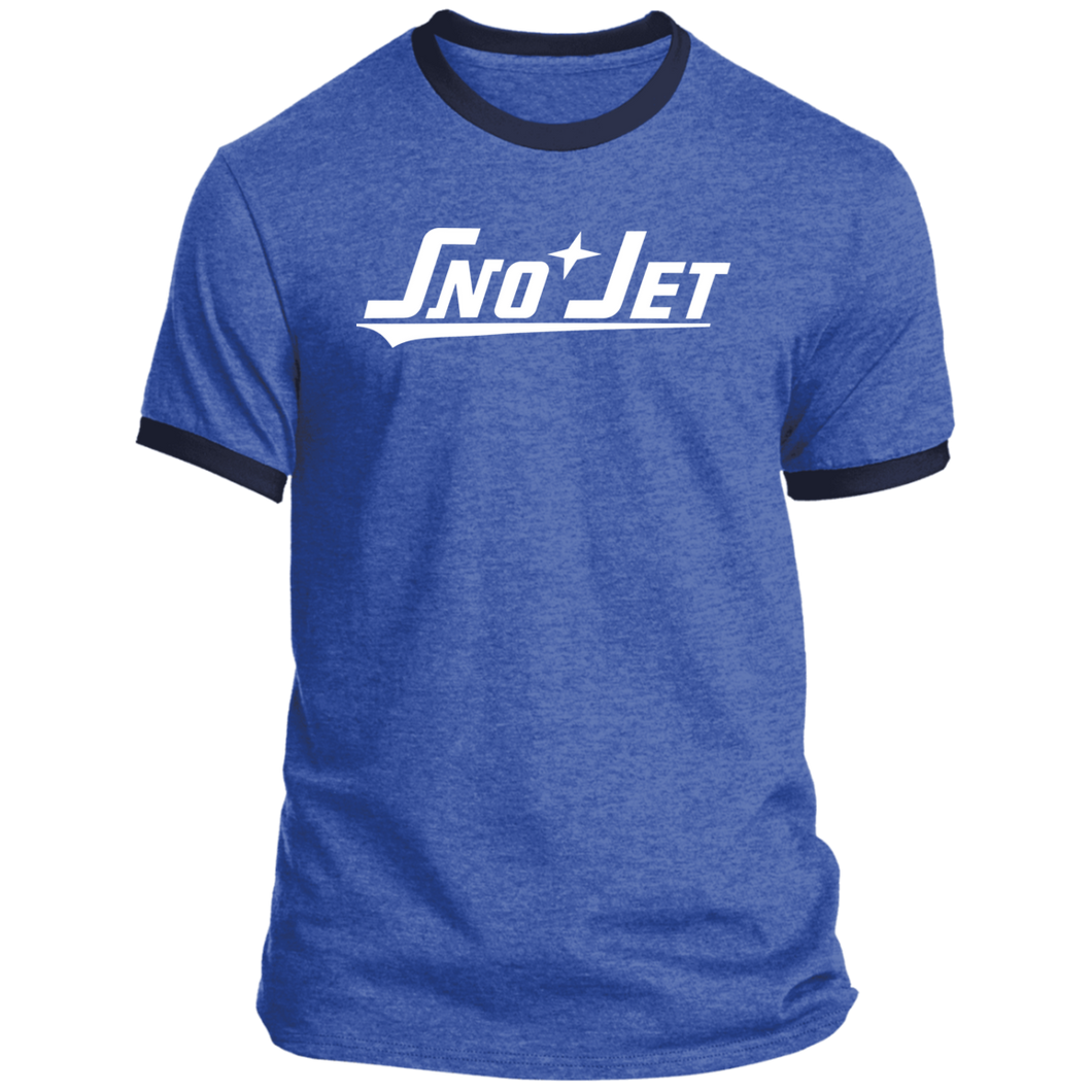 Vintage Sno Jet Snowmobiles Ringer Tee