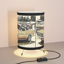 Allen 1970 Plymouth Hemi Cuda Convertible Tripod Lamp with High-Res Printed Shade, US\CA plug