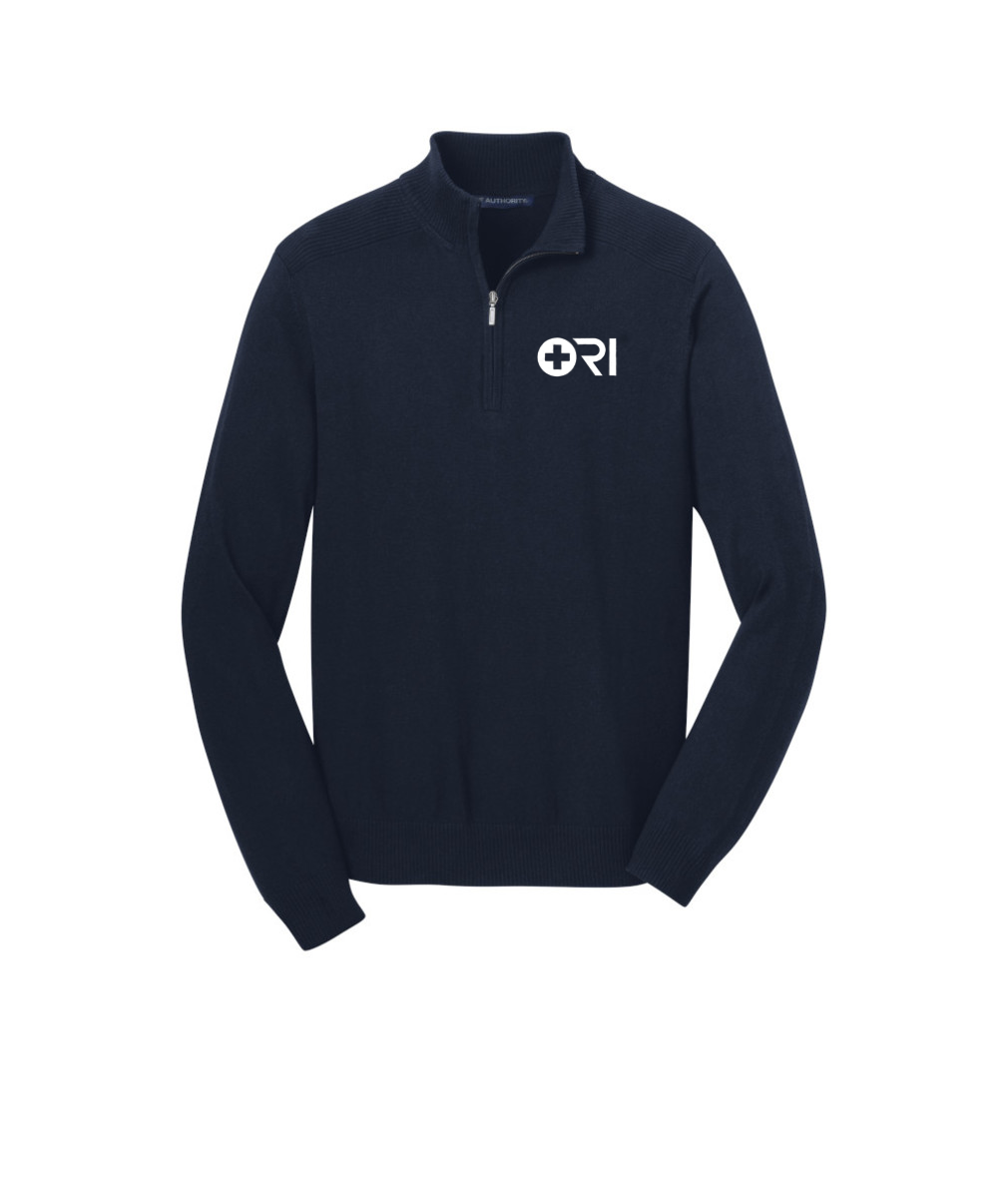 ORI Embroidered Port Authority 1/2-Zip Sweater or Similar