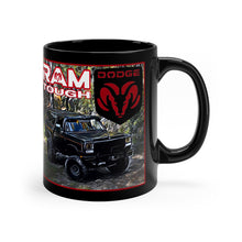 Keith Miller Ram Charger 11oz Black Mug