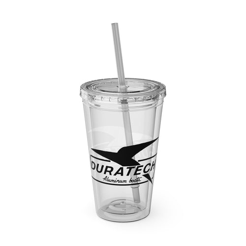 Duratech Boats Sunsplash Tumbler with Straw, 16oz