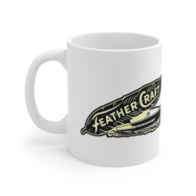 Feather Craft Boats White Ceramic Mug by Retro Boater