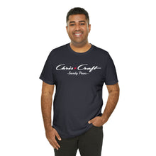 Sandy Paws Chris Craft Launch Unisex Jersey Short Sleeve Tee