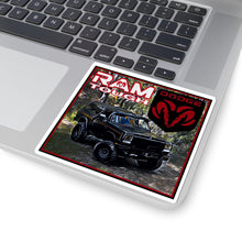Keith Miller Ram Charger Kiss-Cut Stickers