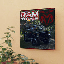 Keith Miller Ram Charger Acrylic Wall Clock