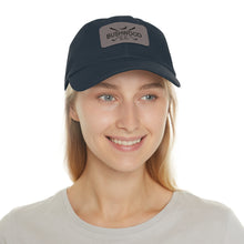 Classic Caddy Shack Bushwood Country Club  Hat with Leather Patch (Rectangle)