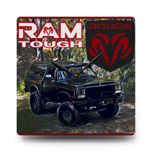 Keith Miller Ram Charger Acrylic Wall Clock