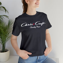 Sandy Paws Chris Craft Launch Unisex Jersey Short Sleeve Tee