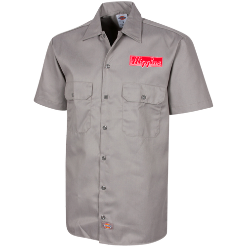 Vintage Higgins Boats Dickies Men's Short Sleeve Workshirt