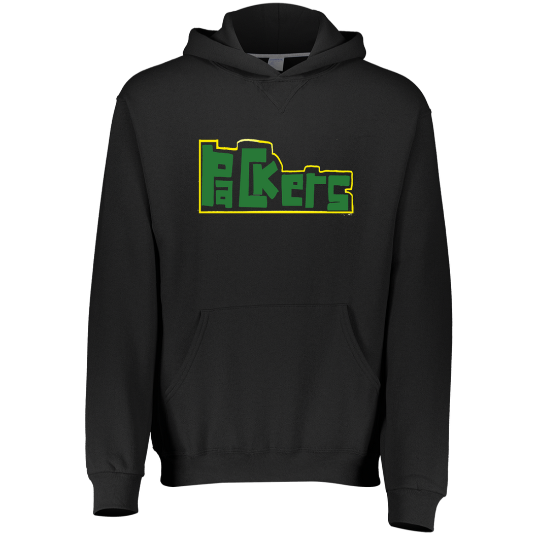 Quinnwear Green Bay Packers Youth Dri-Power Fleece Hoodie