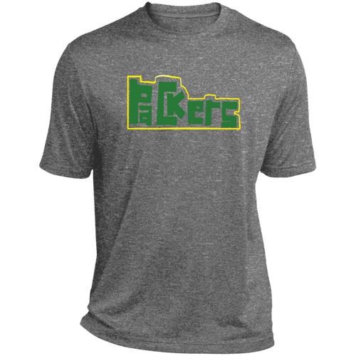 Custom Green Bay Packers by Quinn Heather Performance Tee