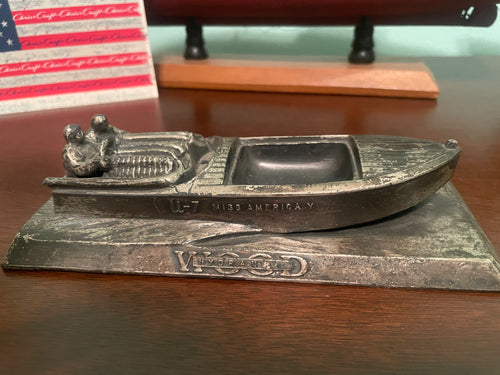Gar Wood Miss America V Paperweight