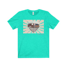 Lapstrake Art by Retro Boater Unisex Jersey Short Sleeve Tee