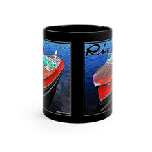 Vintage Riva Black mug 11oz by Retro Boater