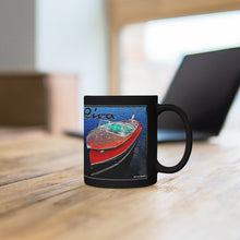 Vintage Riva Black mug 11oz by Retro Boater