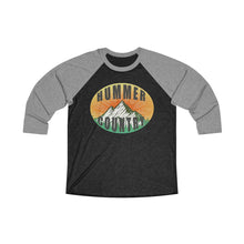 Hummer Country Unisex Tri-Blend 3/4 Raglan Tee by SpeedTiques
