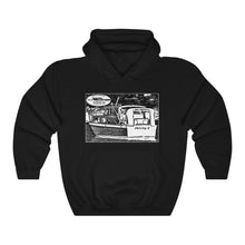 Shirley K 1966 Ventnor Cabin Cruiser Unisex Heavy Blend™ Hooded Sweatshirt