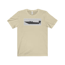Black Boat Unisex Jersey Short Sleeve Tee