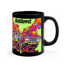 Mopar Plymouth Roadrunner Superstock Black mug 11oz by SpeedTiques
