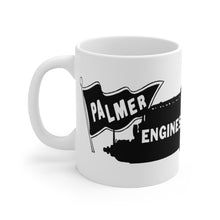 Palmer Boat Marine Engines White Ceramic Mug by Retro Boater