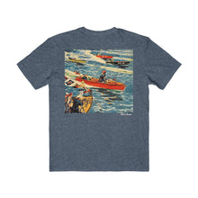 Vintage Boat Race by Retro Boater Young Mens Very Important Tee