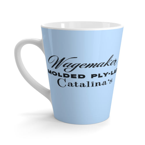 Wagemaker Catalina Latte mug by Retro Boater