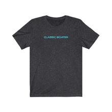 Vintage Chris Craft with Women laying in the Sunset Unisex Jersey Short Sleeve Tee