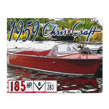 Vintage 1959 Chris Craft Ski Boat Puzzle (120, 252)