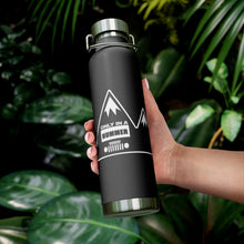 Classic Only in a Hummer with Black White Mountain Design 22oz Vacuum Insulated Bottle