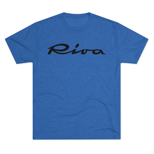 Vintage Riva Boats Men's Tri-Blend Crew Tee