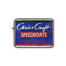 Vintage Chris Craft Speedboats Sign Laptop Sleeve